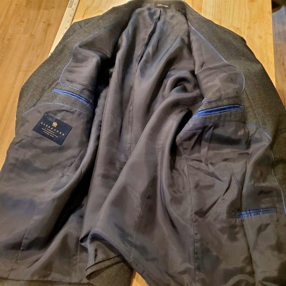 Alexandre London Savile Row Suit Jacket 22" pit to pit 30" shoulder to hem - Picture 7 of 10